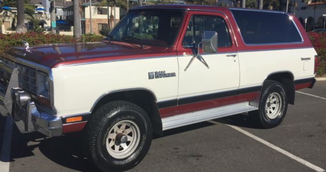 '85 Prospector 1985 Dodge Ramcharger Prospector