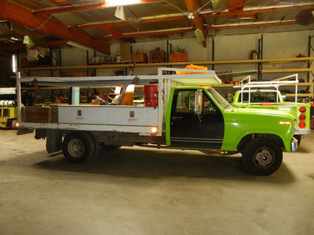 '86 Ford F350 Extended Pickup Flatbed 1 Ton DRW V8 USED Custom Paint 1986 Ford F-350
