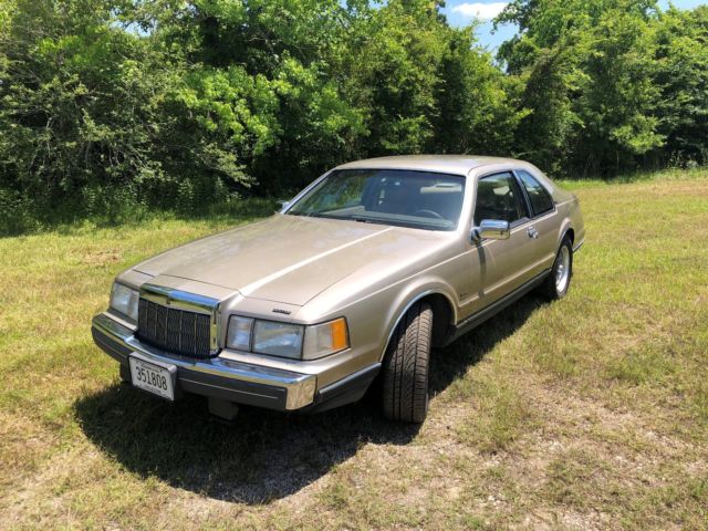 '88 Mark VII LSC in original excellent condition 1988 Lincoln Mark Series LSC