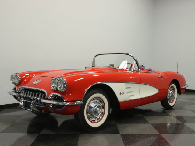 #'s MATCH 290HP FUELIE 283, 4 SPEED, ROTISSERIE RESTORED, NCRS TOP FLIGHT WINNER 1960 Chevrolet Corvette