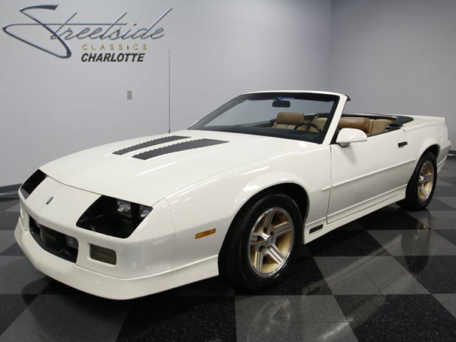 #'S MATCH 305, 700R4 AUTO, MANY PWR OPT, RUNS GR8, CLEAN, ACTL MILE, DESIRABLE! 1989 Chevrolet Camaro IROC Z/28 Convertible