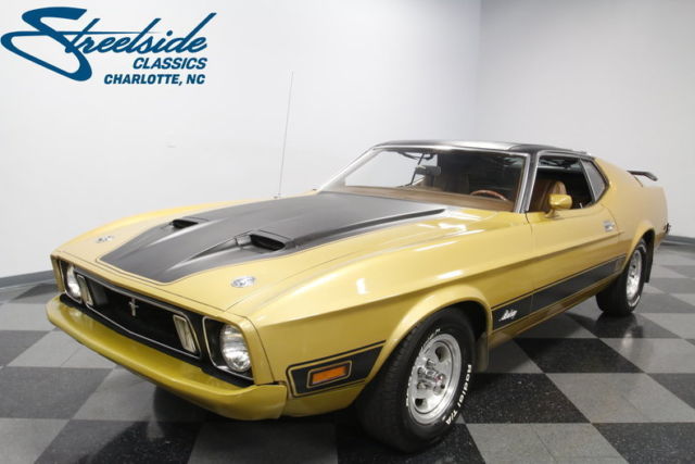 #'S MATCH 351C V8, C4 AUTO, PWR STEER/BRAKE, BELIEVED ACTL MILEAGE, ORIG COLRS!! 1973 Ford Mustang Mach 1