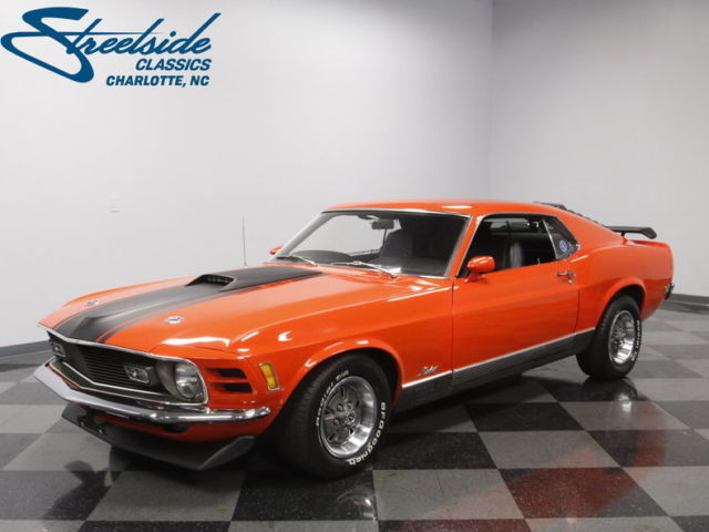 #'S MATCH 351W V8, 3SPD AUTO, PWR STEER/BRAKE, CLEAN IN/OUT, RARE COLOR COMBO!! 1970 Ford Mustang Mach 1