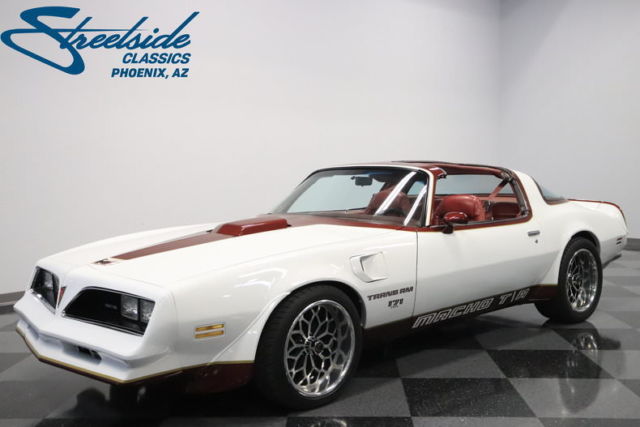 #'S MATCH 400 V8, 4-SPEED, PS, FRNT DISC, BNDER OF DOCS, OWNRS MANUAL, BLD SHEET 1978 Pontiac Firebird Trans Am DKM Macho