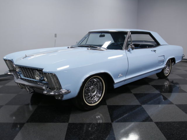 #'S MATCH 425 V8, AUTO, A/C, CORRECT COLORS, PWR STEER/BRAKES, DOCS, NICE! 1964 Buick Riviera