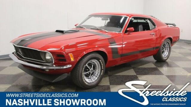 #'S MATCHING 302CI, SHAKER HOOD, MARTI REPORT, CORRECT COLOR COMBO, SPORT SLATS 1970 Ford Mustang Boss 302