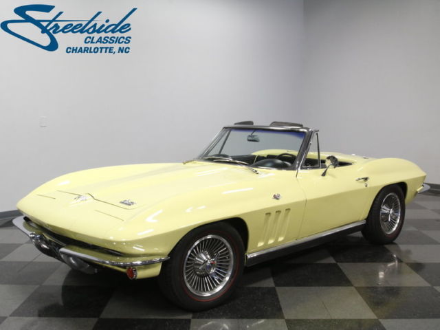#'S MATCHING 327, 4SPD TRANS, PWR STEER, CLEAN IN/OUT, ORIG COLOR COMBO, NICE!! 1966 Chevrolet Corvette Convertible