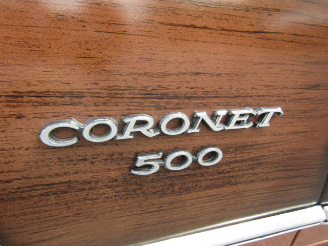 #'s Matching 383 V8 - Ice Cold A/C - California Car - Rust Free - 1 of 991!!! 1969 Dodge Coronet 500 Wagon