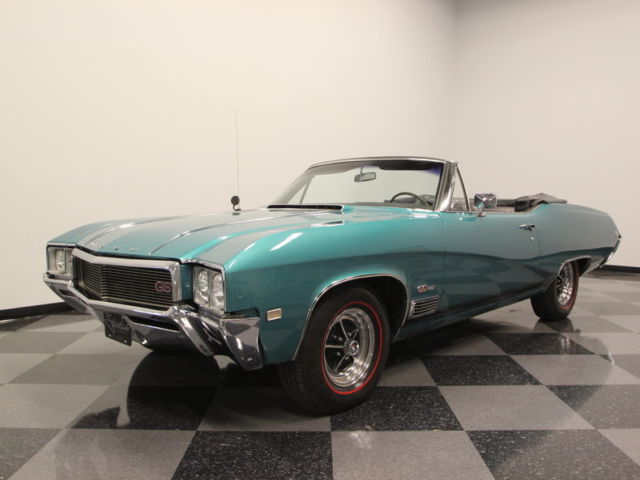 #'S MATCHING 400, RARE 4-SPD CONVERT., 1 OF 351, PS, R134 AC, RECEIPTS, NICE GS! 1968 Buick GS 400