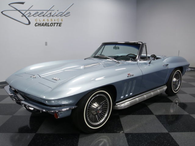 #'s MATCHING 427 V8, 425HP, 4SPD, FRESH HIGH-END RESTO, CORRECT COLORS IN/OUT!! 1966 Chevrolet Corvette L72 427