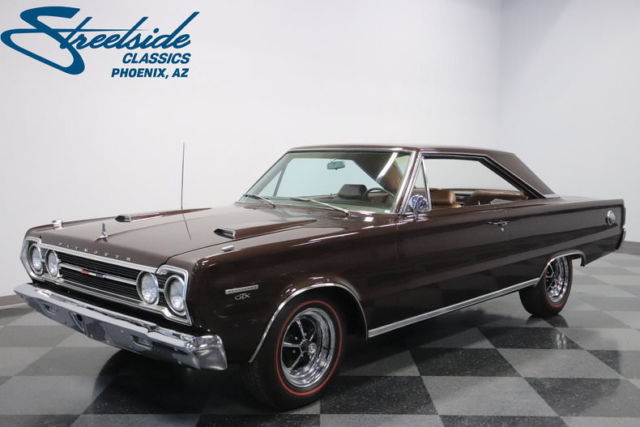 #'S MATCHING 440 V8, 3-SPEED AUTO, BUILD SHEET, OWNERS MANUAL, TOP-NOTCH RESTO!! 1967 Plymouth GTX Belvedere