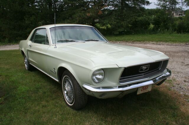 #'s-Matching, All-Original w/AC, Unmolested, Dual Consoles, Built in San Jose 1968 Ford Mustang