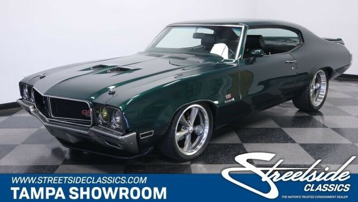 #'S MATCHING FI 455 V8 COLD A/C 4 WHEEL DISC BUILD RECEIPTS WARRANTY CARD 1970 Buick GS 455 Restomod