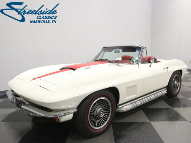#'S MATCHING L68 427, CORRECT COLOR COMBO, FACTORY A/C CAR, GREAT QUALITY! 1967 Chevrolet Corvette L68 Convertible