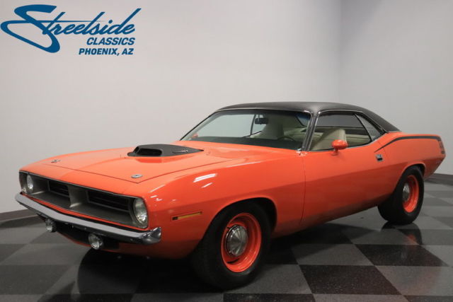 #'S MTCHNG 440 6-PCK, AUTO, FRONT DISC, CORRCT CLR, TOP-NOTCH FCTRY CRRCT RESTO 1970 Plymouth Barracuda 440 6-Pack