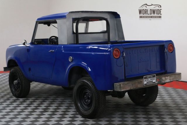 1964 International Harvester Scout FRAME OFF RESTO 4X4 HALF CAB REBUILT MOTOR - photo 12