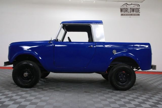 1964 International Harvester Scout FRAME OFF RESTO 4X4 HALF CAB REBUILT MOTOR - photo 8