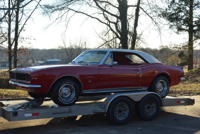 1967 Chevrolet Camaro Red on Red Rallysport - photo 2