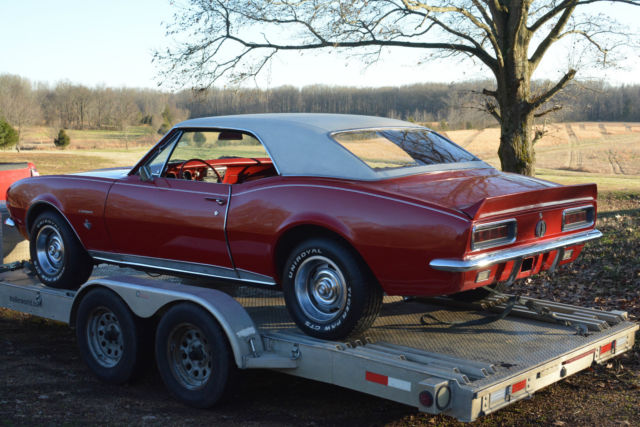 1967 Chevrolet Camaro Red on Red Rallysport - photo 3