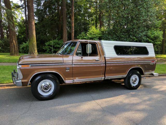 1 FAMILY OWNED 1973 FORD F250 CAMPER SPECIAL FACTORY AIR ONLY 62,624 ORIG MILES 1973 Ford F-250 RANGER XLT