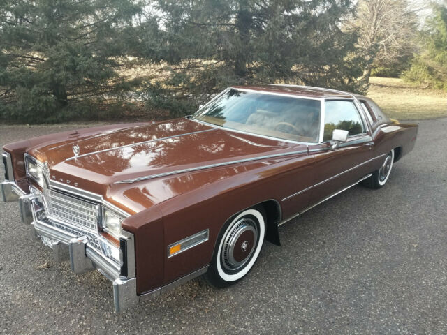 1 Family owned 1978 Cadillac Eldorado 15K Miles Brown Coupe 425 V8 Automatic 1978 Cadillac Eldorado Biarritz