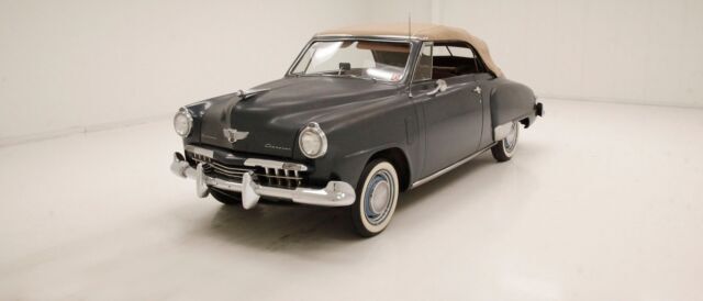 1 Family Owned Until 1995/Very Original Car/169.6ci I6/3-Speed Manual & OD 1948 Studebaker Champion Regal Deluxe Convertible