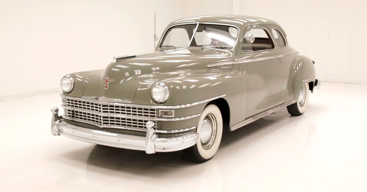 1 Family Owned/250ci Inline 6/Clean Plush Seating/Very Nice Paint/3-Speed Manual 1948 Chrysler Royal