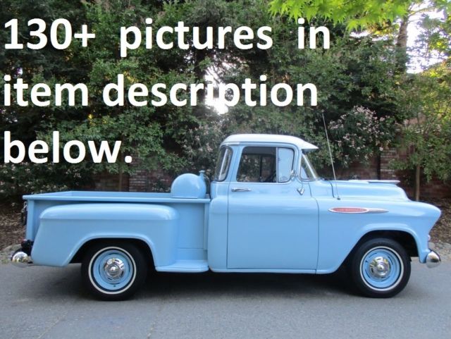 1957 Chevrolet C-10 3100 Big Back Window Shortbed Restored CA Classic - photo 2
