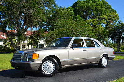 1 Florida Owner 53K Miles 1991 Mercedes 560 SEL Sedan MB Dealer Serviced Garaged 1991 Mercedes-Benz 500-Series 560 Series 4dr Sedan 560SEL