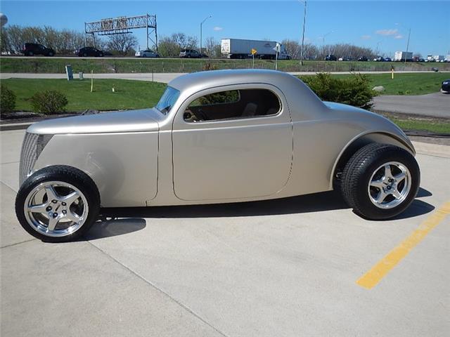 $1 NO RESERVE 1937 Ford 3 Window Coupe 147 Miles built by Roy Brizio 1937 Ford Other Pickups --