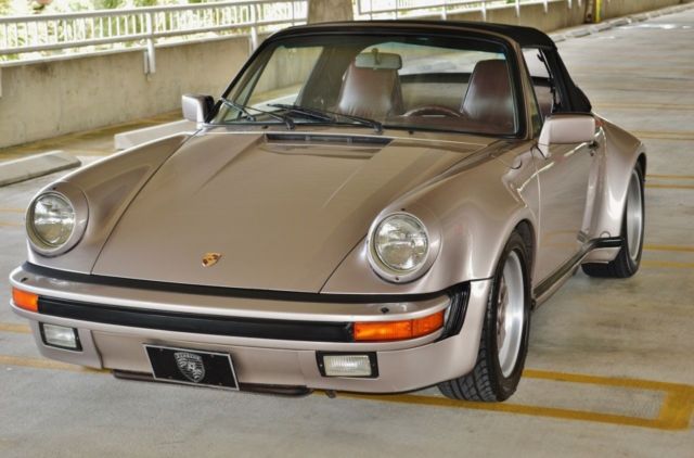 1985 Porsche 911 Turbo Look M491 Cabriolet Widebody 930 - photo 2