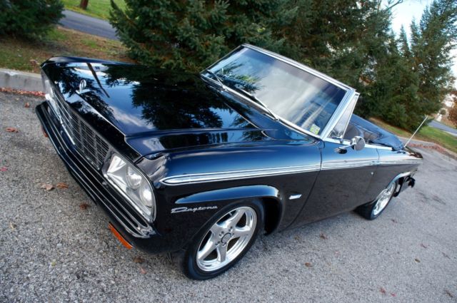 1 of 1 Triple Black Collector grade Fantastic Daytona Vert ! Exquisite !! 1964 Studebaker Daytona Convertible *Corvette LT1 Drivetrain* Rare Beauty!