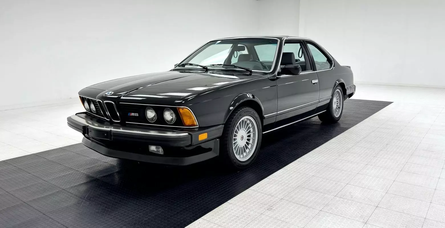 1 Of 1,767/3.5 Liter DOHC I6/5-Speed Manual/Loaded With Options/Sinister Looks 1987 BMW M6 Coupe