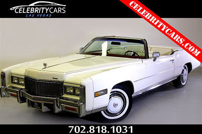 1 of 200 Fleetwood Eldorado Bicentennial with 33k original miles Low Miles Conve 1976 Cadillac Fleetwood