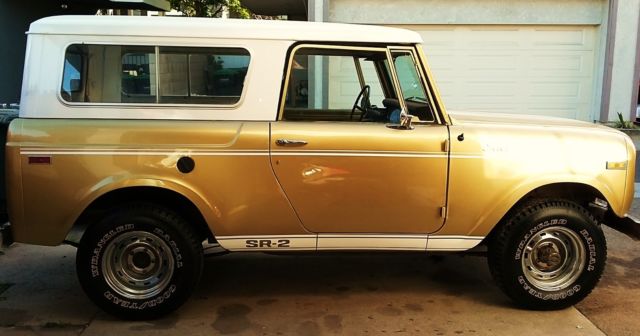 1970 International Harvester Scout Gold SR2 V8, 1 of 500 Made - photo 10