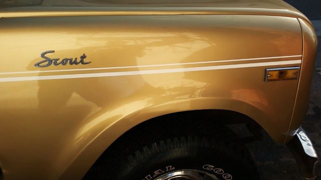 1970 International Harvester Scout Gold SR2 V8, 1 of 500 Made - photo 12