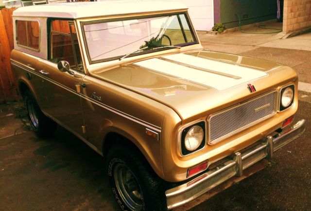1970 International Harvester Scout Gold SR2 V8, 1 of 500 Made - photo 13