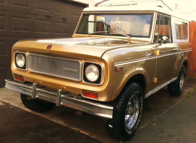 1970 International Harvester Scout Gold SR2 V8, 1 of 500 Made - photo 2