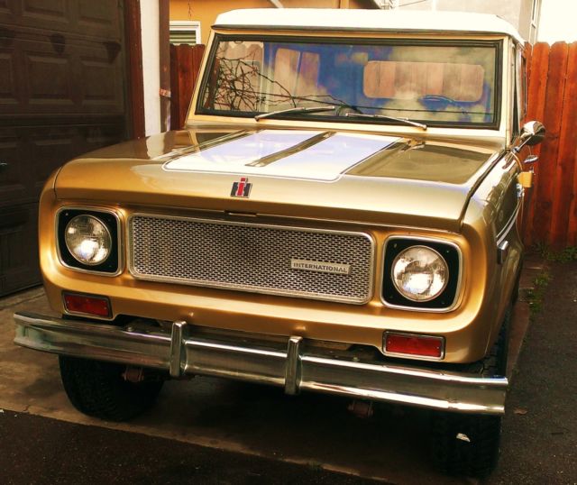 1970 International Harvester Scout Gold SR2 V8, 1 of 500 Made - photo 5