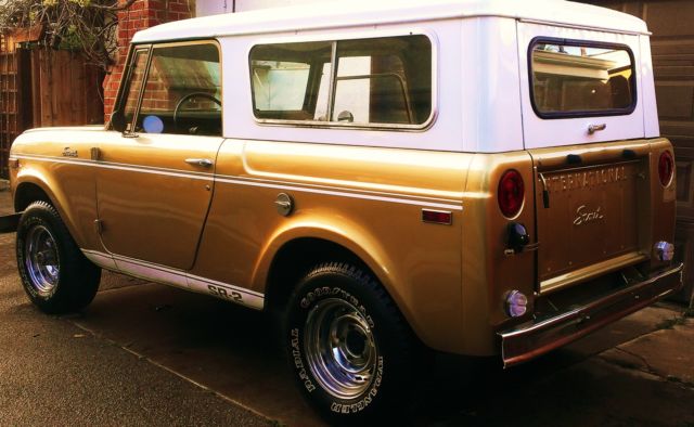 1970 International Harvester Scout Gold SR2 V8, 1 of 500 Made - photo 7
