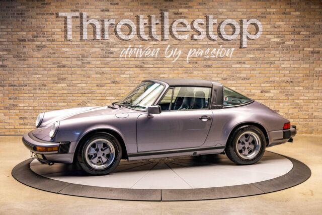 1 of 80 produced, CE or Jubilee Edition, Blue Diamond Exterior, Silver Blue Int. 1988 Porsche 911 Targa "Commemorative Edition"