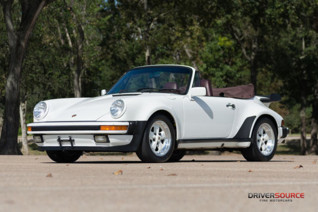 1 of only 412 Turbo-Look 911s Produced for 1987! 1987 Porsche 911 Carrera Convertible 2-Door