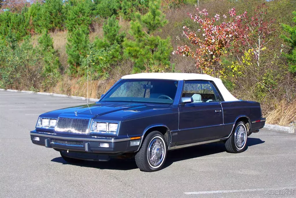 1985 Chrysler LeBaron 11K 2.2L TURBO MARK CROSS SPECTACULAR COLLECTOR QUALITY