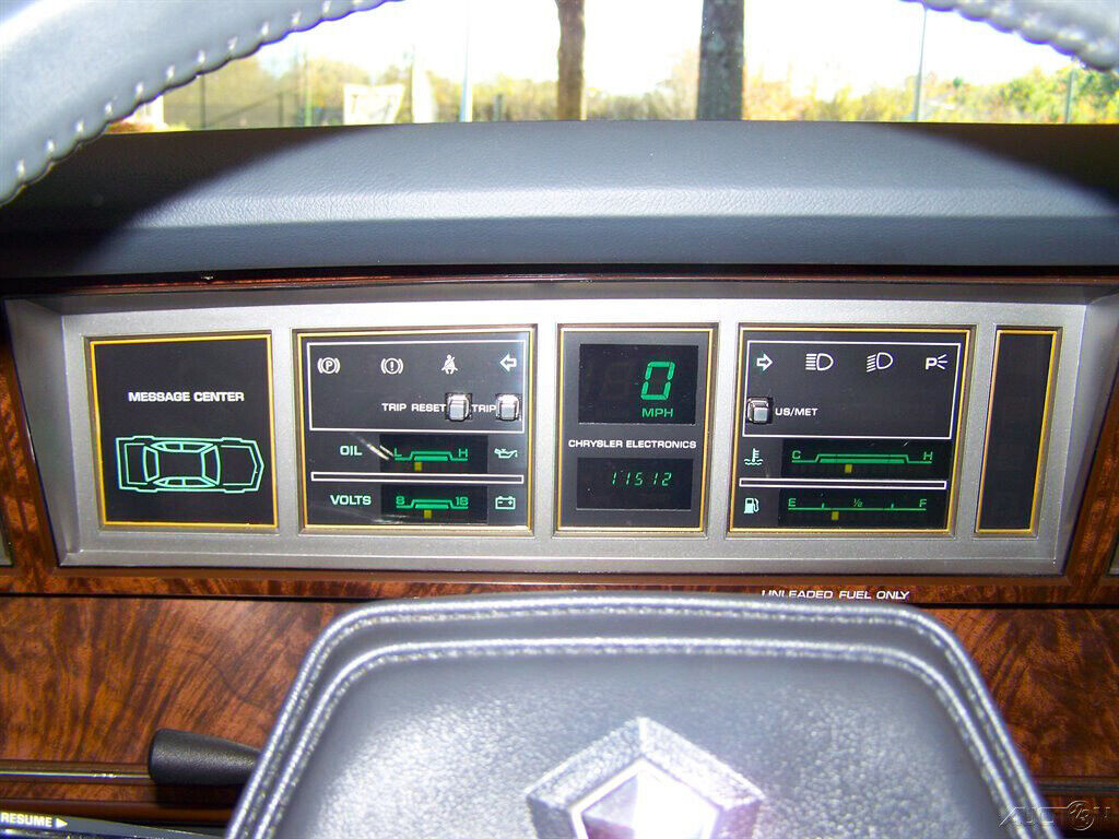 1985 Chrysler LeBaron 11K 2.2L TURBO MARK CROSS SPECTACULAR COLLECTOR QUALITY - photo 10