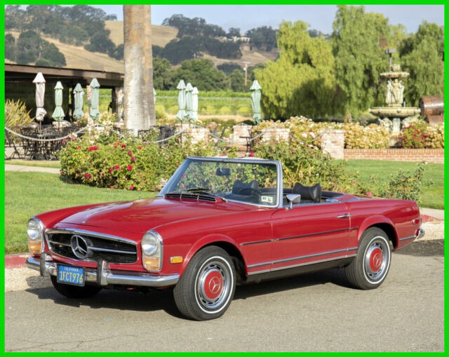 1-OWNER 1969 MERCEDES 280SL PAGODA GARAGED 100% SOLID ORIG METAL 1969 Mercedes-Benz SL-Class 280SL Roadster