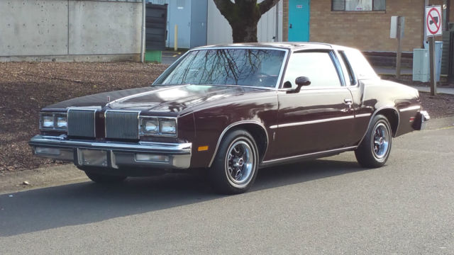 1 OWNER 1980 OLDSMOBILE CUTLASS SUPREME ONLY 31,255 ORIGINAL MILES 1980 Oldsmobile Cutlass