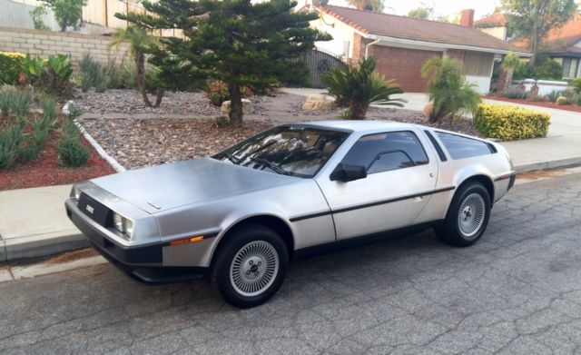 1 owner 1983 DeLorean DMC-12 Ice-cold AC 8,309miles all original Immaculate cond 1983 DeLorean Gull-wing doors