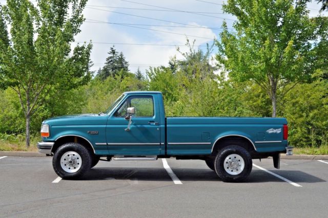 1 OWNER!!! 1994 FORD F250 REGULAR CAB LONG BED 7.5L XLT 4X4 ONLY 132,078 MILES! 1994 Ford F-250