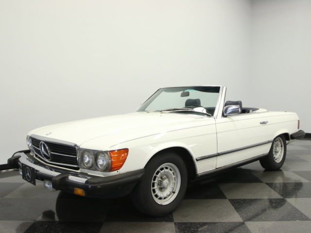 1 OWNER, 83K ACT MILES, BOTH TOPS, SERVICE HISTORY, CLEAN AUTOCHECK, R134a A/C! 1984 Mercedes-Benz 380SL