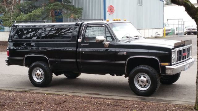 1 OWNER ALL ORIGINAL 1987 GMC 2500 4X4 HIGH SIERRA FUELIE ONLY 113K ORIG MILES 1987 GMC Sierra 2500 HIGH SIERA